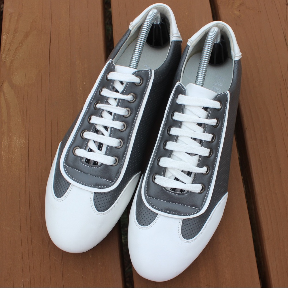 Faranzi Grey/White Sneaker Women's Sz 10